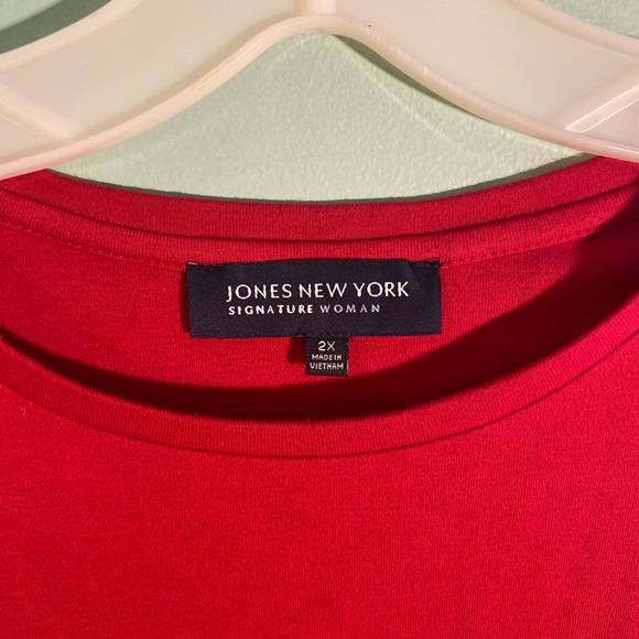 ❄️Jones New York Women’s Snowflake Tee❄️ - Picture 3 of 5